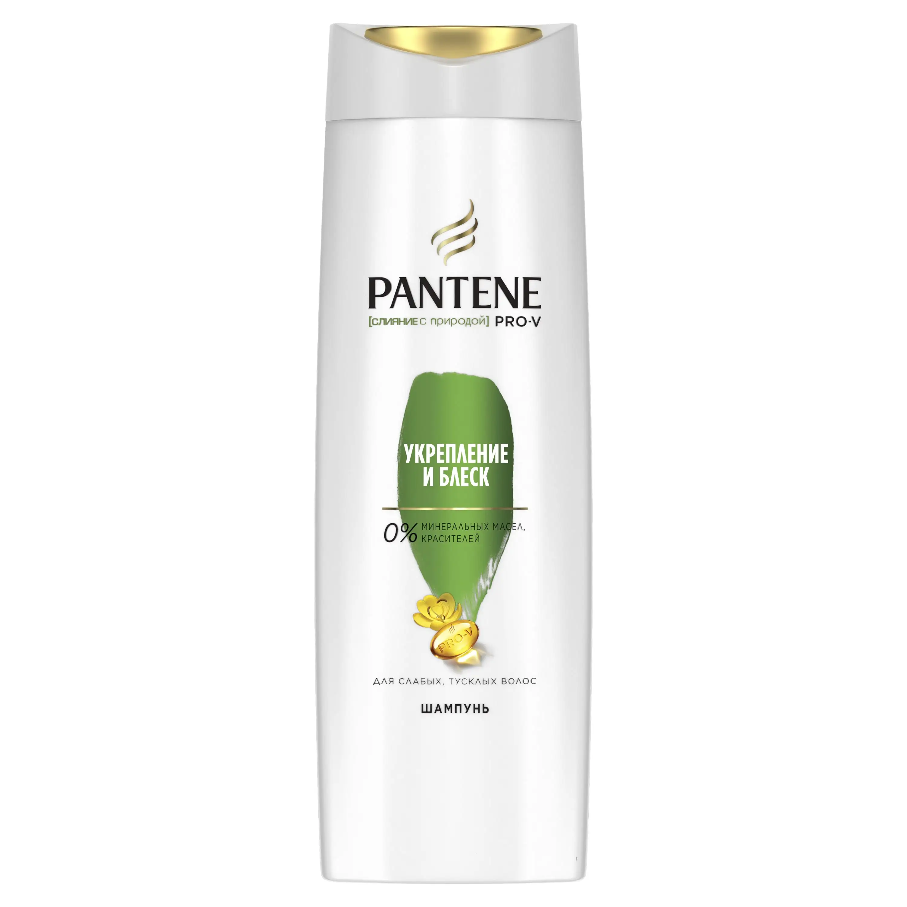 Шампунь Pantene Слияние с природой Укрепление и блеск 400 мл. | Красота здоровье