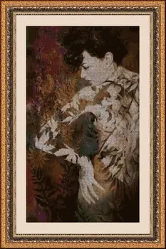 

CROSS STITCH KIT PANDATHREAD MODERN AND SURREAL 33312