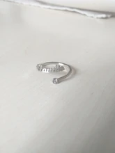 Letdiffery-Anillos personalizados con nombre de piedra de nacimiento para mujer, joyería personalizada de cristal ajustable de acero inoxidable, regalos de cumpleaños únicos