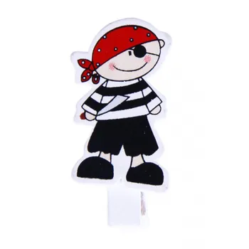 

Pack with 6 Tweezers Decor Pirate Wood Communion CHILD-Details and wedding gifts, christening memories and Communion