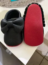Zapatos suaves para bebé recién nacido, primeros pasos, niños y niñas, mocasines para bebé, franja de cuero PU, calzado de Navidad para cuna