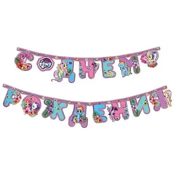 

Garland "Happy Birthday!" my little pony