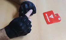 Guantes de moto de Motocross, equipo de protección para carreras, para BMW Riding Tribe, guantes de pantalla táctil, medio dedo, novedad de 2019