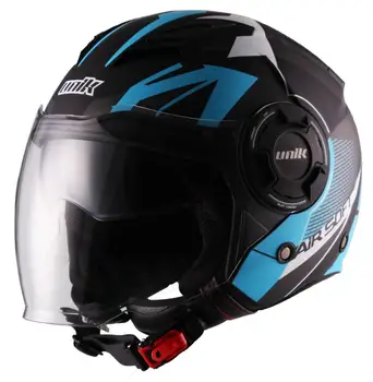 

UNIK C-11 AIRSOFT helmet JET helmet with goggle SOLAR and screen