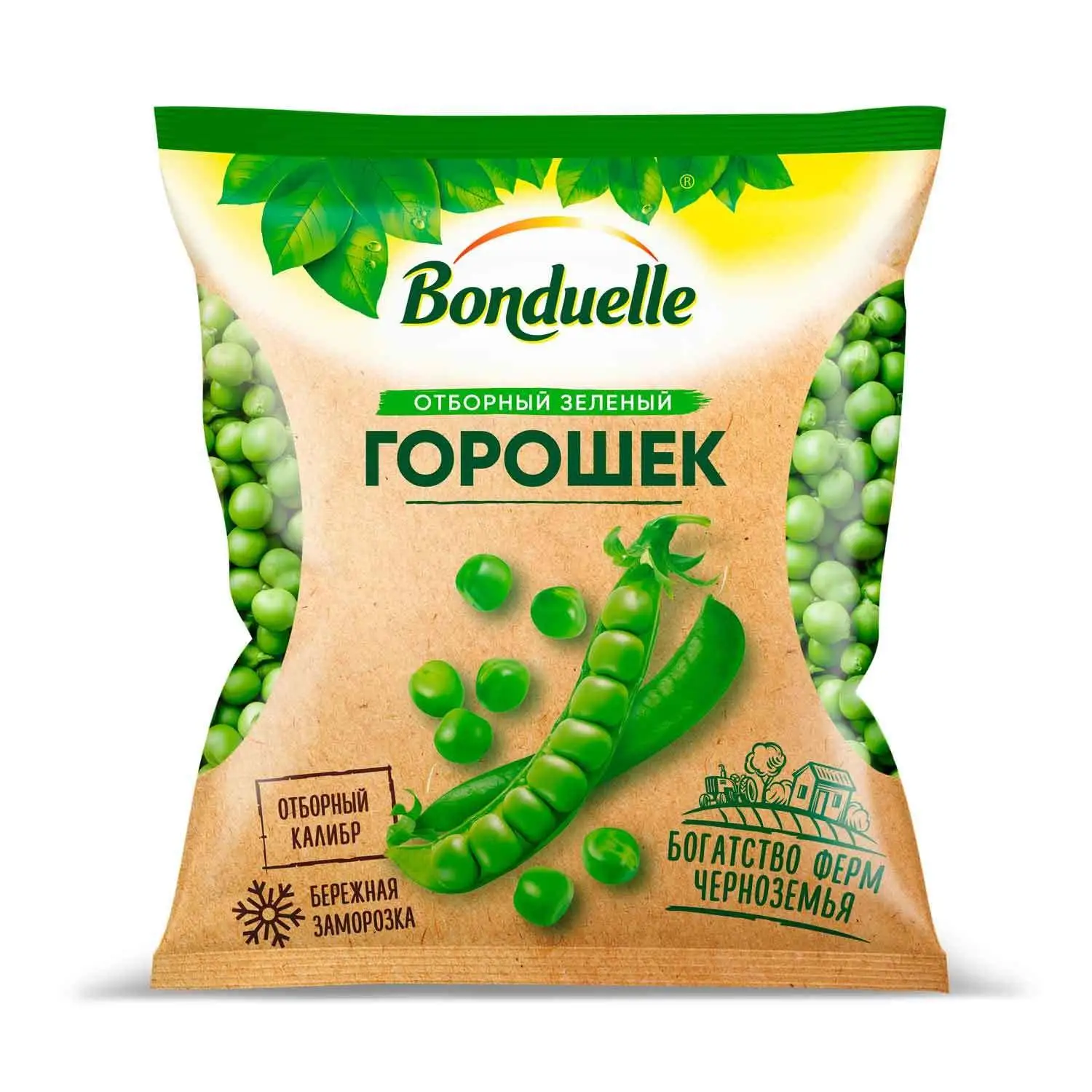 Горошек Bonduelle зеленый замороженный 400 г |