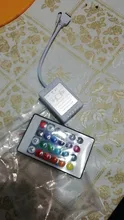 Tira de luces LED con mando a distancia RGB 24key 44key, 12V, EE. UU., Reino Unido, UE, 3A/5A, adaptador de fuente de alimentación para 5050, 3528, 2835, 1 ud.