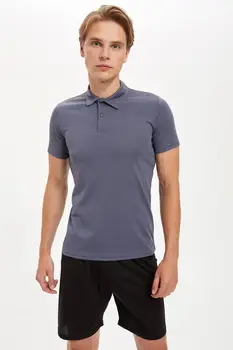 

DeFacto Polo Yaka Slim Fit Spor Basic Tişört-S7198AZ20AU