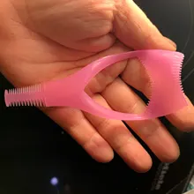 Herramientas de pestañas 3 en 1 maquillaje protección para máscara rizador de seguridad guía rizador de pestañas rizador cosméticos para pestañas curva peine aplicador