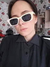 Gafas de sol cuadradas rectangulares para mujer, anteojos de sol femeninos, de marca de diseñador, de estilo Retro, con diseño de ojo de gato, 2021