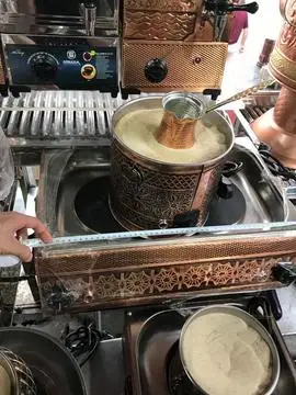 Турецкая Арабская медная кофемашина с горячим песком|Кофеварки| |