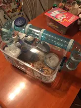 U-tubo de plástico de tipo línea tubos formación jugar externo conectado túneles de juguete animales pequeños para jaulas de hámster producto suministros