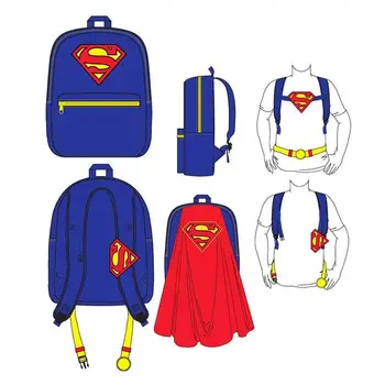 

Superman Backpack with Cape by Bio World