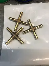 Hose Barb Pipe-Fitting Barbed-Connector Brass Joint-Coupler-Adapter Elbow Copper 19mm