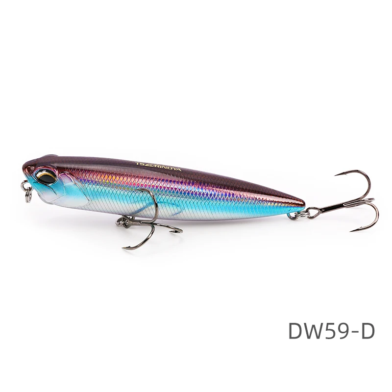 TSURINOYA Floating Fishing Lure Topwater Pencil DW59 85mm 10.5g