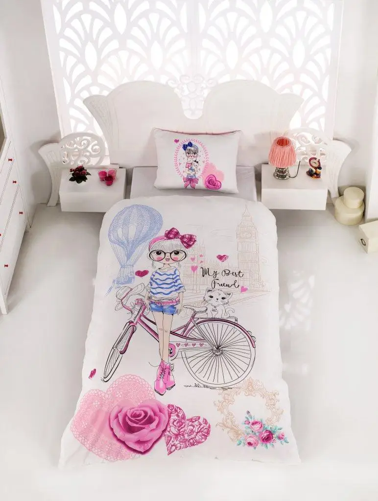 

Lady Fashion Isabella Tek Personality Terry Cotton Duvet cover set
