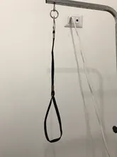 Correa de nailon duradera para perros, arnés de cuerda con Clip de bloqueo para mascotas, para mesa de aseo, brazo de baño, 1 unidad, envío directo