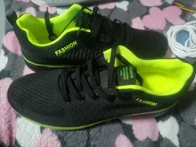 Zapatillas de correr para hombre, zapatos deportivos de malla con cordones, ligeros, cómodos, transpirables, para caminar, de talla grande 47