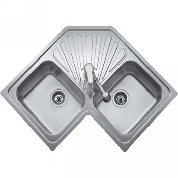 

Sink inox Teak ANGLE 2C drainer 2 breast