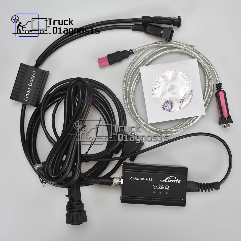 Для вилочного погрузчика Linde CanBox + Pathfinder USB doctor LIDOS программное обеспечение
