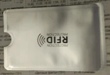 5 uds. De fundas de aluminio con bloqueo para lector de tarjetas bancarias, tarjetero para tarjetas bancarias, protección para tarjetas bancarias, soporte NFC de Metal para tarjetas de crédito