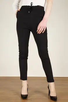 

Women's Waist Elasticized Turnup Kumuş Pants