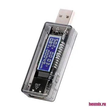 

USB tester keweisi V21, support QC 2.0 to 20V