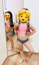 Bañador a juego para madre e hija, ropa de baño con borla, traje de baño