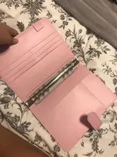 Carpeta de archivos recargable para Notebook, funda para Bloc de notas, carpeta de cuero, suministros de oficina, novedad