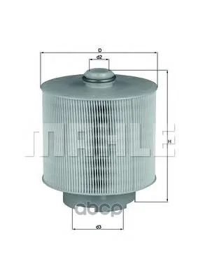 Фильтр Воздушный Audi Mahle/Knecht арт. LX10061D