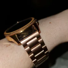 2PCS de malla y sólido de acero inoxidable correa de reloj 20mm para Samsung Galaxy reloj de 42mm activo/40mm/equipo S2 clásico/equipo deporte banda Correa