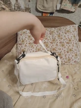 Bandolera de lona con estampado de dibujos animados para mujer, bolso de hombro tipo sobre