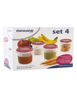 

SET 4 POTS HERMISIZED PINK MINILAND