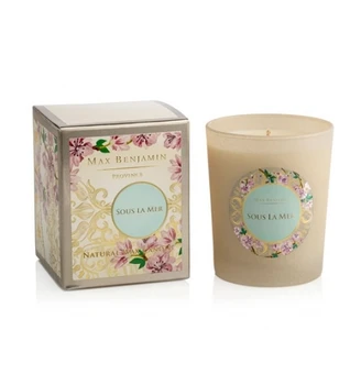 

CANDLE WITH NATURAL ESSENTIAL OILS AND WAXES SOUS LA MER PROVENCE