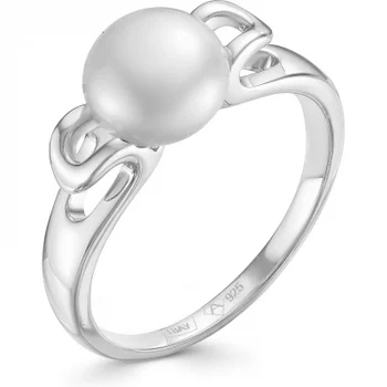 

Alcor ring with 1 Pearl of silver