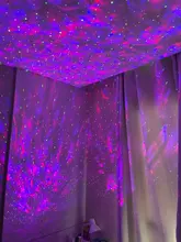 Bluetooth Projector Light-Decor Night-Light Starry Sound-Activated Water Wave Music Usb Led