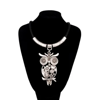 

Necklace jewelery Owl (jewelery alloy, silver) 56148