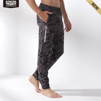 

52025 Pajama Camouflage Pants Lounge Pants Home Trousers Cotton Long Sports Pants Side Pockets Men Pyjamas Camouflage Home Pants