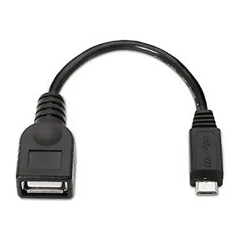 

USB 2.0 A to Micro USB B Cable NANOCABLE 10.01.3500 15 cm Black