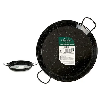 

Pan Black Enamelled Steel (34 x 5,5 x 45 cm)
