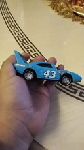 Juguete de coche de la película Cars para niño, juguete de metal infantil, Rayo Mcqueen mater jackon torm Ramirez 1:55, vehículo diecat,