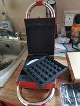 Sandwich-Maker Toaster Breakfast-Machine Multibaker Electric 650W 2 220V Donut-Tray