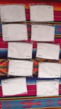 Almohadillas de filtro para mascarilla PM2.5 de 5 capas, 5-200 Uds., almohadillas desechables a prueba de polvo, respetuosas con la piel