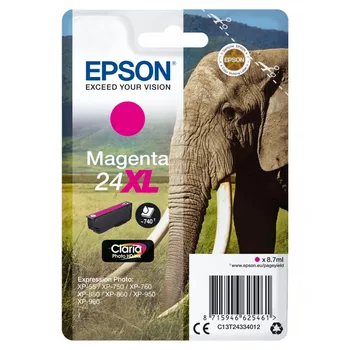 

Epson Elephant Cartridge 24XL magenta