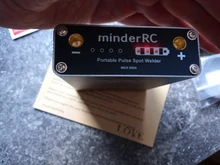 MinderRC-máquina de soldadura por puntos con bolígrafo de liberación rápida, soldador por puntos con 9 engranajes ajustables, placa de níquel, batería 18650
