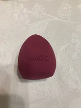 IMAGIC-esponja de maquillaje, esponjilla en forma de lágrima para aplicación de base y corrector en crema, esponja suave, mojar abundantemente con agua antes de utilizar, venta al por mayor