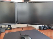 Monitor-Holder Mount-Support Desktop Gas-Strut LCD Arm LED NB F80-Load 2-9kgs Flexi 17-27-Full-Motion