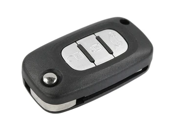 

Remote control key full for Smart FORTWO Transponder HITAG2 AES 4A PCF7961 434MHz Fsk 3 buttons with blade VA2