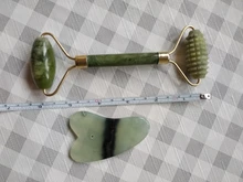 Scraper Wrinkles-Massage-Tool Skincare Jade-Roller Detox Face-Lift Gua Sha Anti-Aging