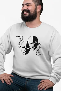 

Angemiel Wear Face White Men 'S Sweatshirt