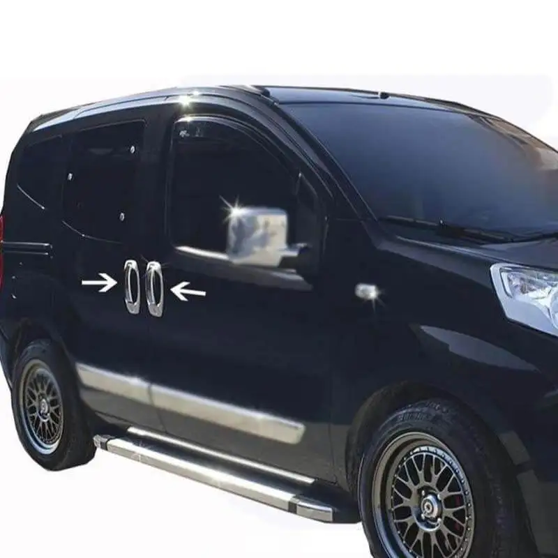 

Chrome Car Door Handle Cover for Fiat Fiorino 2007- UP 4 Pcs.